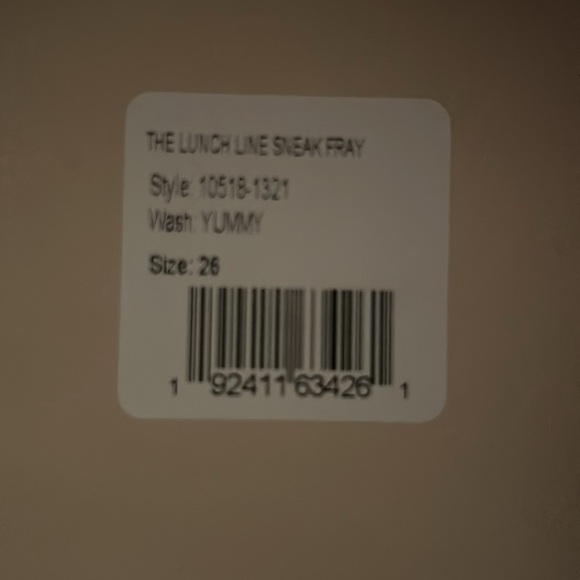 MOTHER Jeans The Lunch Line Size 26, Blue - Picture 4 of 4